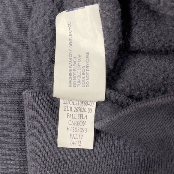 GAP Hooded Sweatshirt Size Small - Unisex - Dark Blue - Vintage - Picture 6 of 10